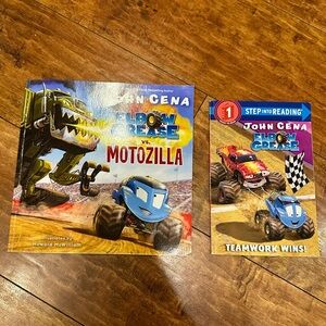 John Cena Elbow Grease vs. Motozilla and Teamwork Wins Book Set